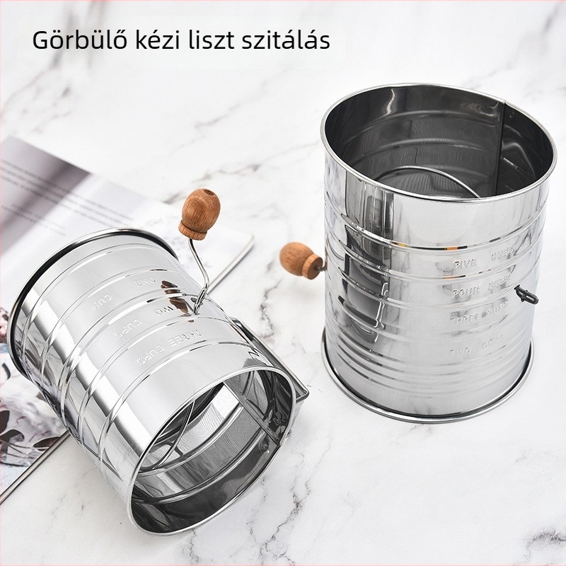 Liszt szita, fél-automatizált kézi kivitel, ferde kialakítás, Junlin márka, Yangjiang eredet, modern egyszerű stílus