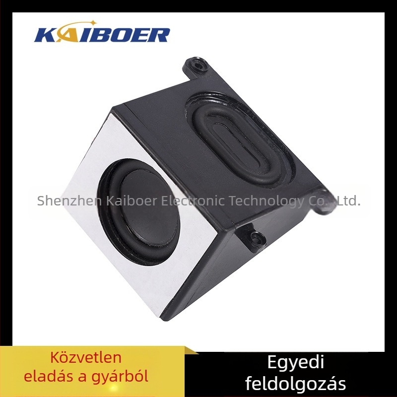 Kebor hangszóróchip Bluetooth-hangszóróhoz összetett kürtös dizájnnal, membrán nem papíralapú, belső mágneses áramkör, frekvencia-válasz 850 Hz