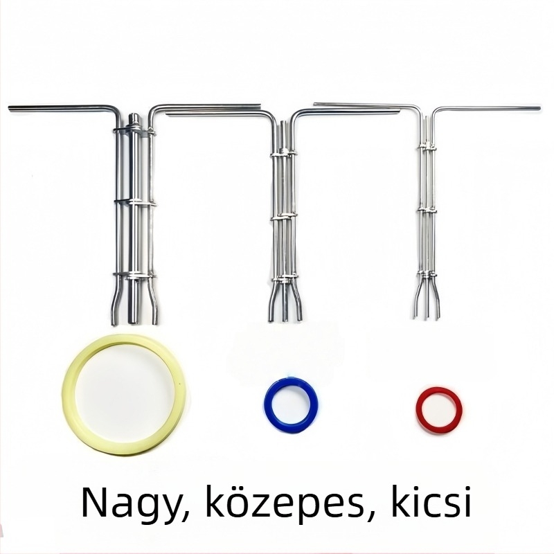 Olajtömítő tömítés telepítő eszköz, rozsdamentes acél, modell 01, univerzális használat, modern minimalista dizájn