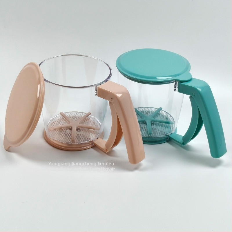 Kitchen beauty Liszt-szitoló és porcukor-szitoló – kézi használatú sütőeszköz, modern minimalist stílus