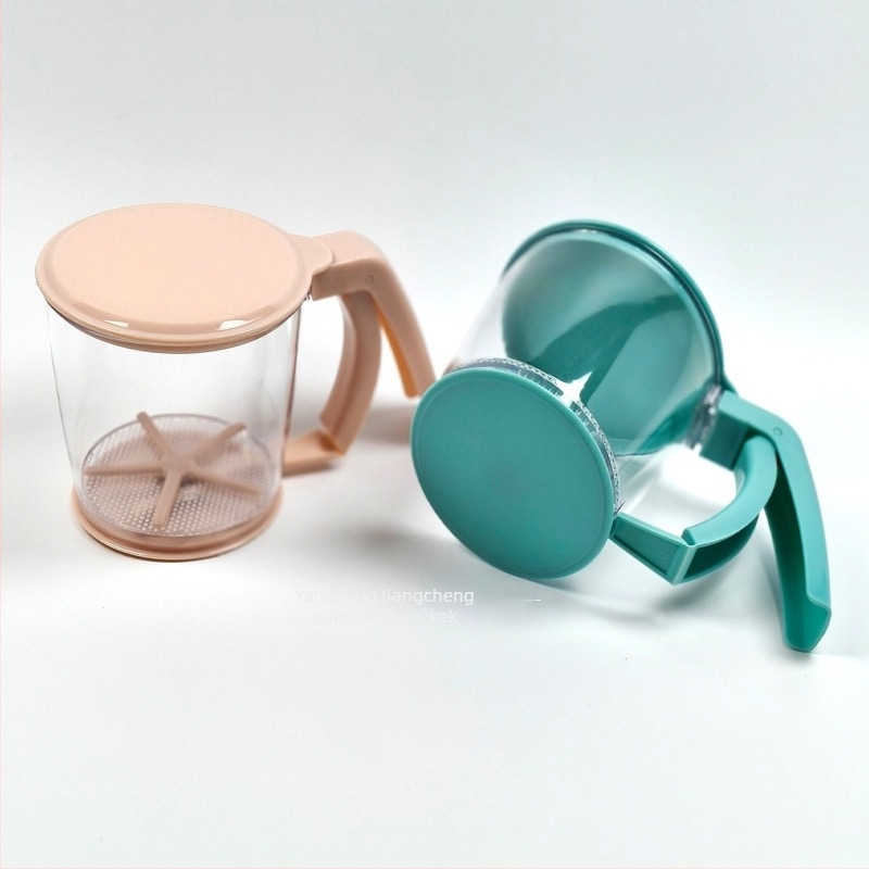 Kitchen beauty Liszt-szitoló és porcukor-szitoló – kézi használatú sütőeszköz, modern minimalist stílus