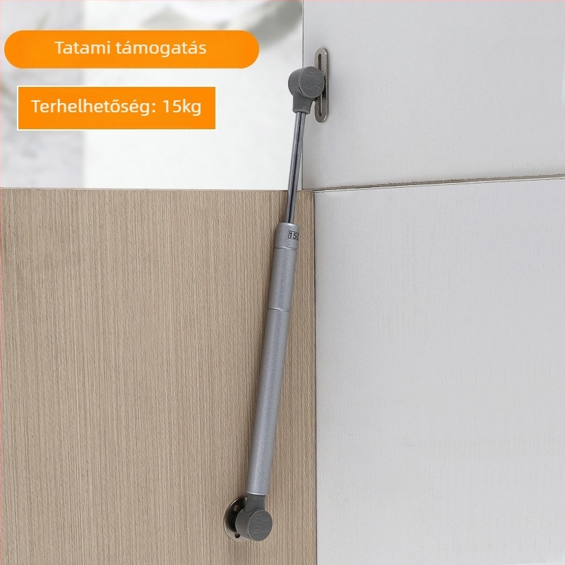 Tatami csillapító tartórúd felfelé nyíló szekrényajtókhoz, 320 stílus, hidegen hengerelt acél + műanyag