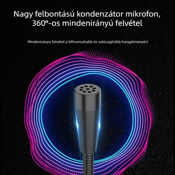 Soaring MK2 USB kondenzátormikrofon játékokhoz, streaminghez és beszélgetéshez