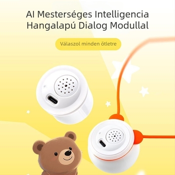 AI mozgó modul – beépített OpenAI modell, hangfelébresztés, intelligens párbeszéd, Bluetooth-alapú alkalmazás, PP anyag