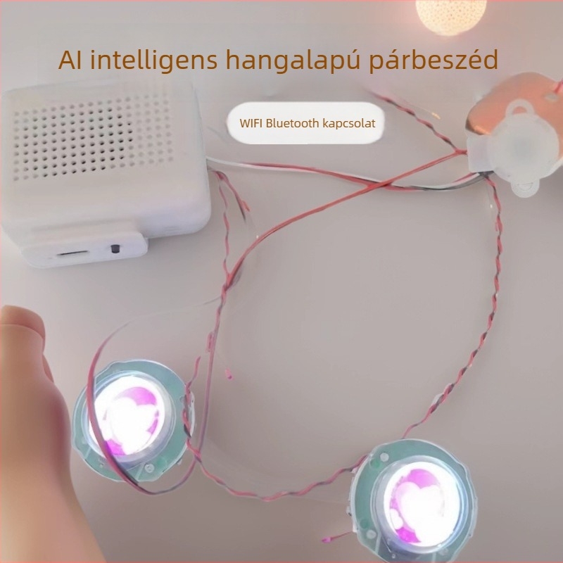 AI mozgó modul – beépített OpenAI modell, hangfelébresztés, intelligens párbeszéd, Bluetooth-alapú alkalmazás, PP anyag