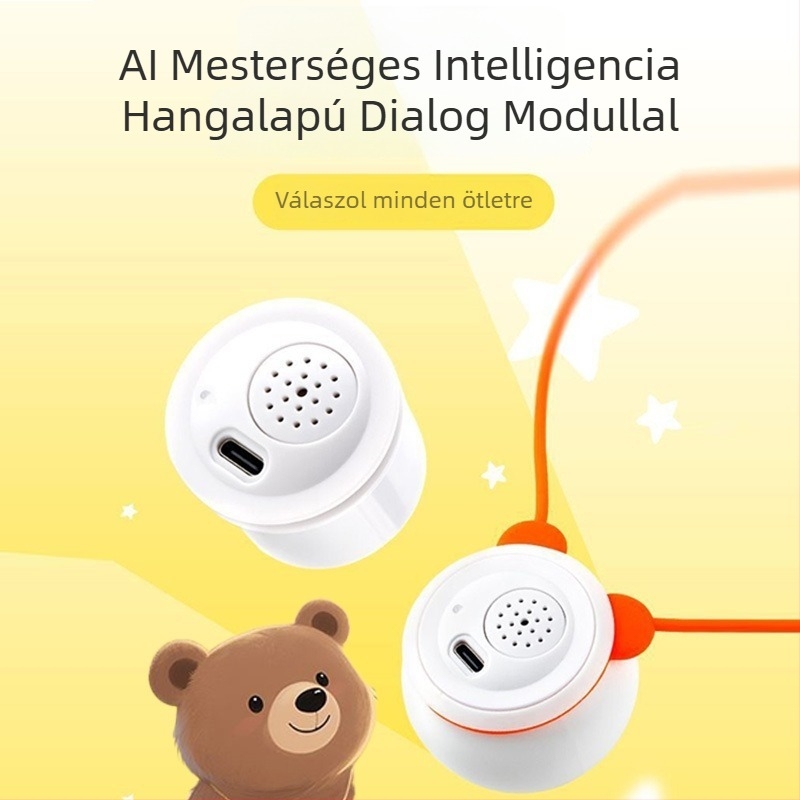 AI mozgó modul – beépített OpenAI modell, hangfelébresztés, intelligens párbeszéd, Bluetooth-alapú alkalmazás, PP anyag