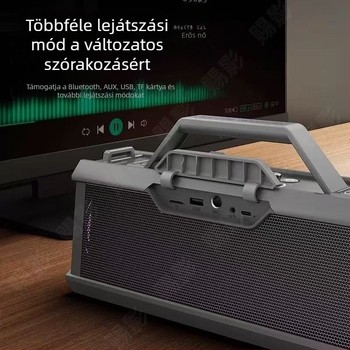 A22 60W Bluetooth Karaoke Hangszóró Kültérre, Hordozható, Magas hangerő, Hosszú Üzemidő