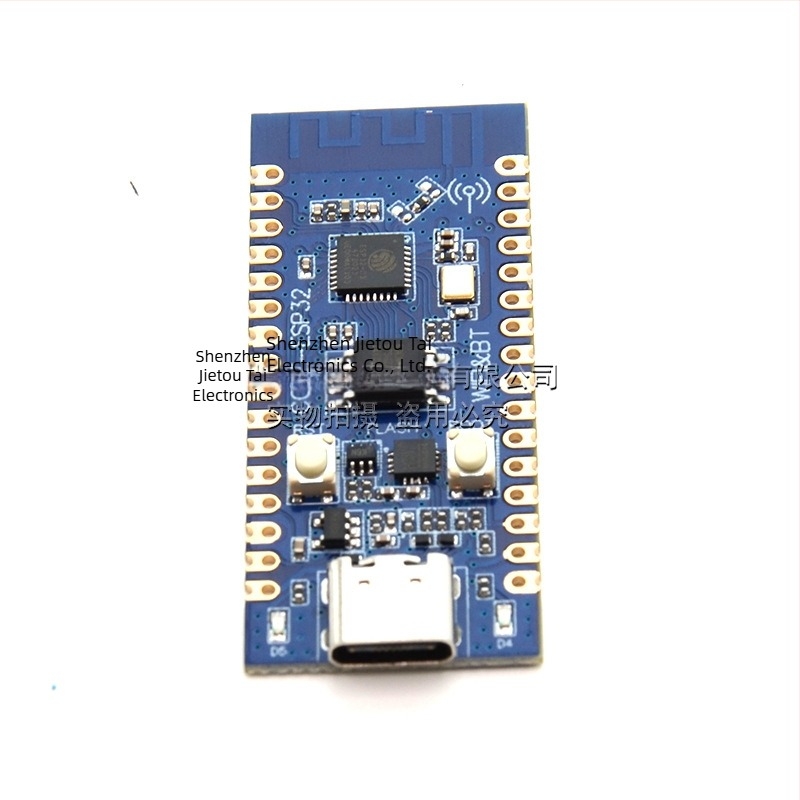 ESP32-C3 fejlesztődeszka – magtábla az ESP32-C3 chip funkcióinak ellenőrzéséhez, 2,4 GHz WiFi és Bluetooth modul