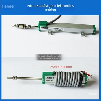 Lineáris elmozdulás szenzor húzórúd típusú, mikro-digitális vonalzó KTM sorozat injekciós gépekhez