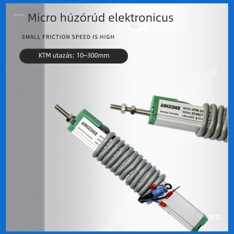 Lineáris elmozdulás szenzor húzórúd típusú, mikro-digitális vonalzó KTM sorozat injekciós gépekhez