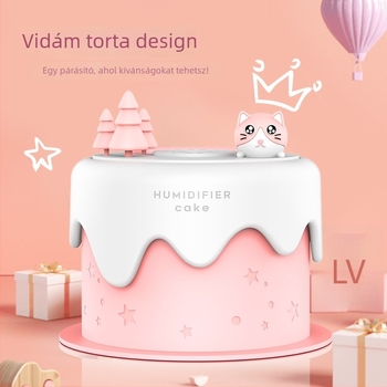 Panda USB Párásító Környezeti Fénnyel, Tartály 0,5–1 L, 1 Párásító Kimenet, 5W, Modell 328