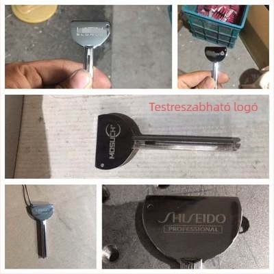 Fogkrém-kinyomó rozsdamentes acélból, egy darabos kivitel, fogkrémhez és hajfesték krémhez