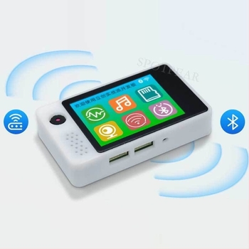 ESP32-S3 fejlesztői tábla 2 colos LCD‑vel és kamerával, N16R8 modell