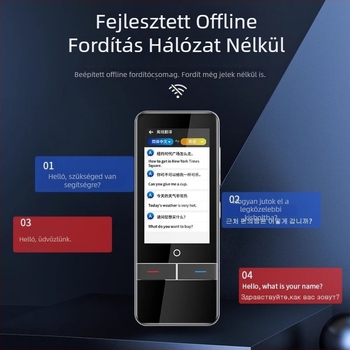 F6 fordító Wi-Fi-vel és Androiddal — Bluetooth, fém test, AI asszisztens