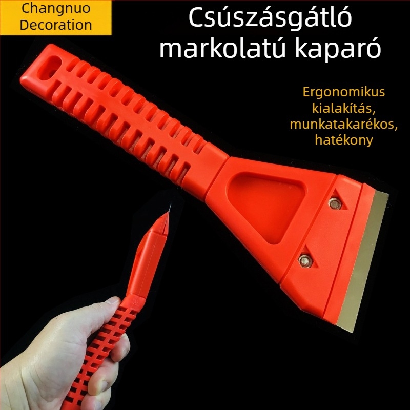 Otthoni többfunkciós tisztító kaparó, eltávolító fugok és ragasztó, üveghez, csempéhez és padlóhoz, nagy tisztítóeszköz