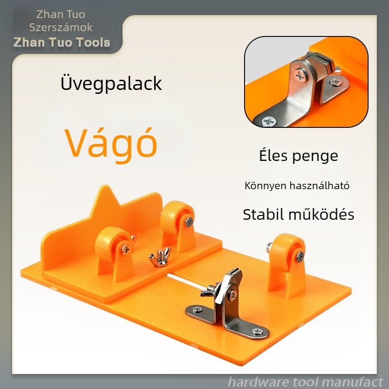 Üvegpalack vágó – DIY, többfunkciós üvegvágó eszköz