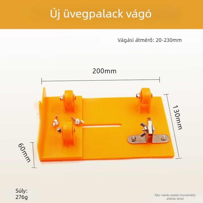 Üvegpalack vágó – DIY, többfunkciós üvegvágó eszköz