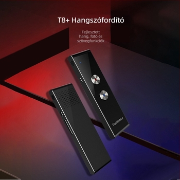 T8 fordító gép Bluetooth, 10 m hatótáv, fotófordítás, fém test