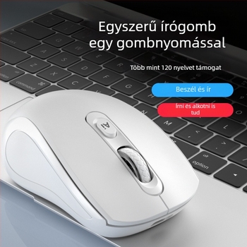Optikai vezeték nélküli egér USB interfésszel, 2.4G/Bluetooth, 1200dpi, 6 gomb, ergonikus kialakítás