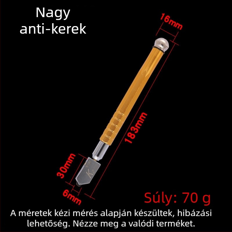 Zixuan görgő típusú üveg- és csempevágó – ideális üveghez és csempéhez