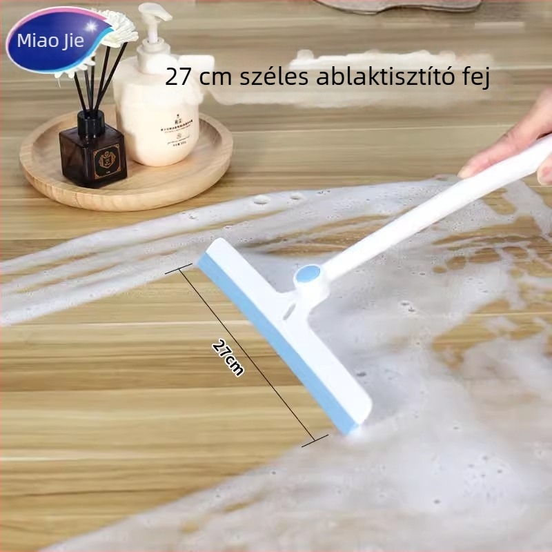 Miaojie forgatható üvegtisztító – egyoldalas műanyag tisztítóeszköz ablakokhoz, háztartási használatra (Jiangsu, 2024)