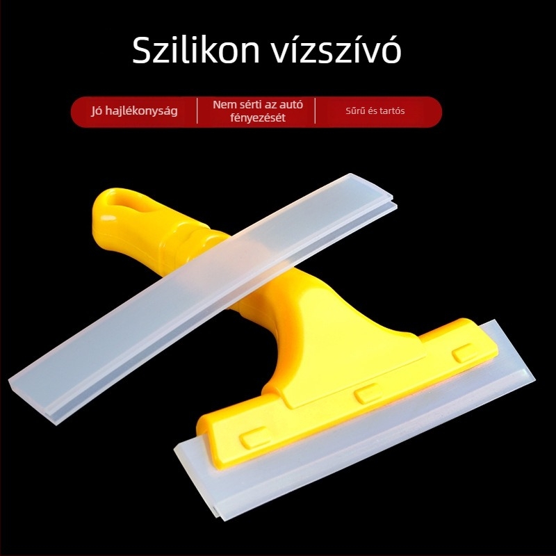 Baxifui T-típusú gumitörlő, dupla réteg puha éllel az üveg tisztításához