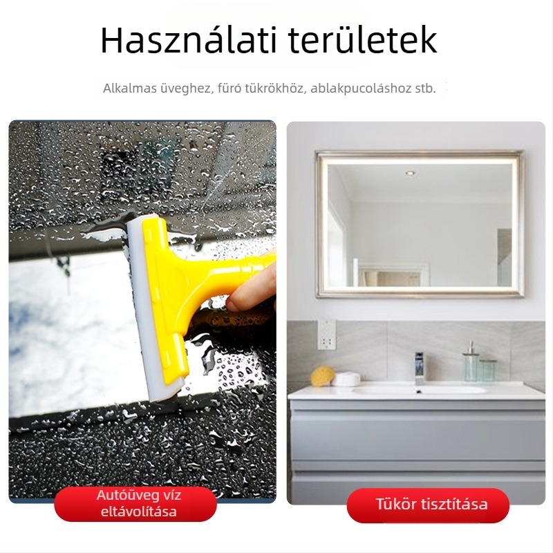 Baxifui T-típusú gumitörlő, dupla réteg puha éllel az üveg tisztításához