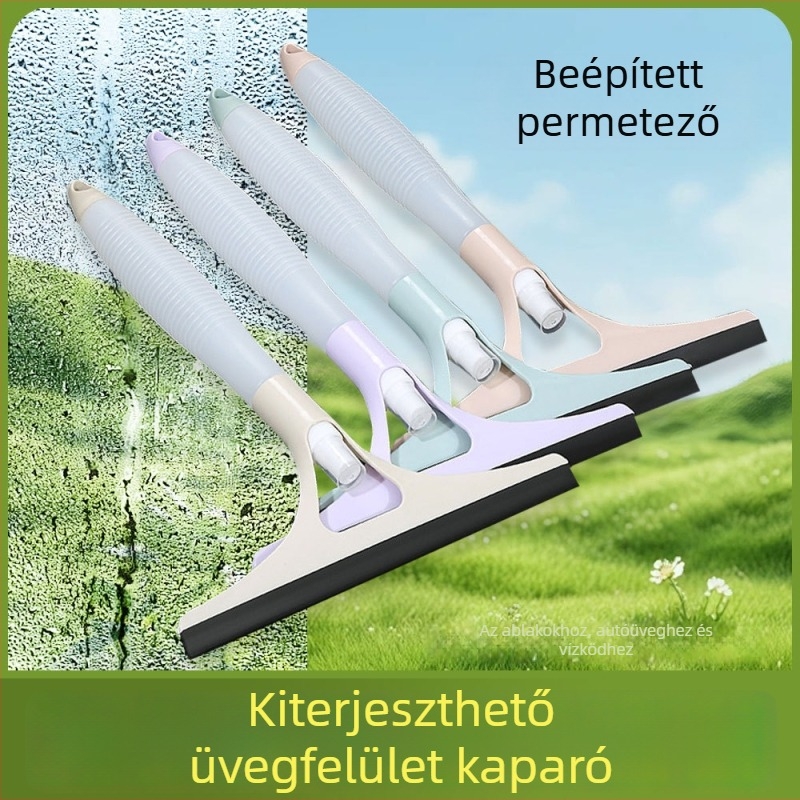 Xinran műanyag kézi üveg tisztító, egyoldalas törlővel, háztartási használatra, 2025-ben piacra dobva
