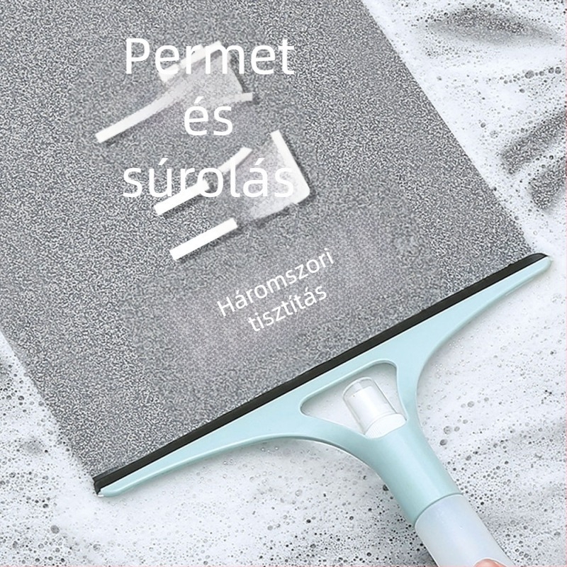 Xinran műanyag kézi üveg tisztító, egyoldalas törlővel, háztartási használatra, 2025-ben piacra dobva