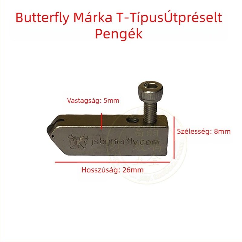 Rolós üveg kés – Butterfly márka, T-típusú nyomófej, mély üvegfeldolgozáshoz, vágási vastagság 3-12 mm