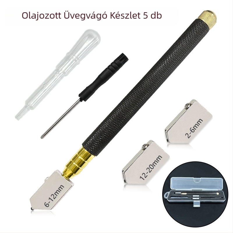 Görgős típusú üvegvágó üveghez, csempéhez és tükrökhöz; nem importált