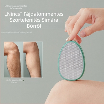 UYIKU Nano üveg talpi pedikűrreszelő a hámlasztáshoz és a halott bőr eltávolításához — kézi eszköz, magánmárka, 120 darabos doboz, pengék nélkül