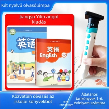 Szinkron olvasó toll – modell: Szinkron olvasó toll; feszültség: 5V; újratölthető lítium akkumulátor; kétcsatornás hangnyomvonal; súly 100 g