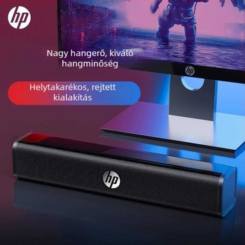HP WS10 USB 2.1 multimédiás hangsugárzó rendszer laptophoz és asztali számítógéphez