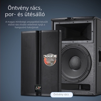 AZP TX1122 Hifi hangfal - 800W, 60Hz-15kHz, 2 csatornás, csatlakozás hangfal-kábellel