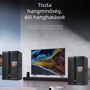 AZP TX1122 Hifi hangfal - 800W, 60Hz-15kHz, 2 csatornás, csatlakozás hangfal-kábellel