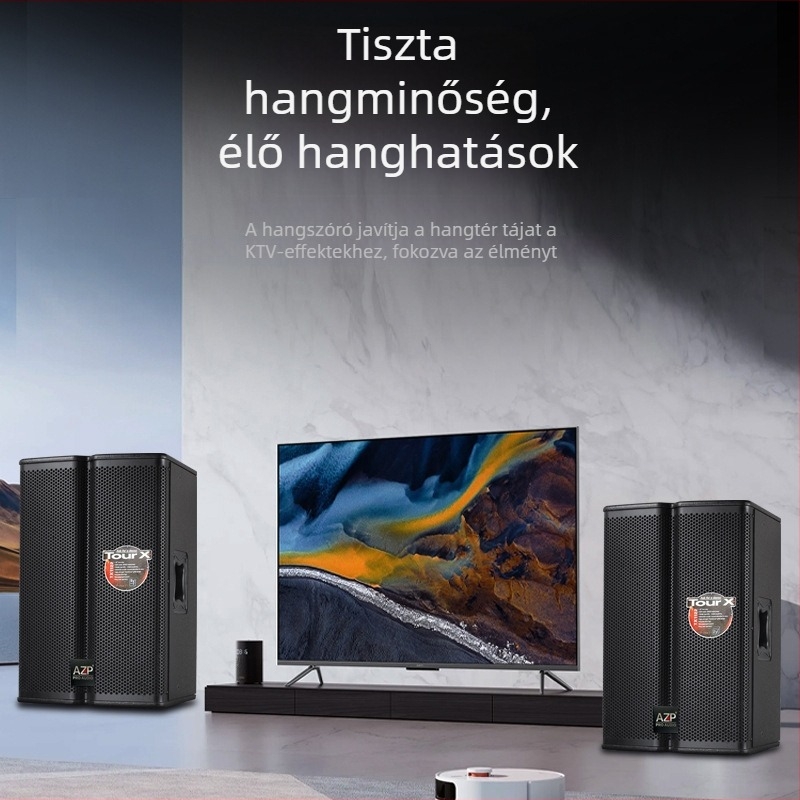 AZP TX1122 Hifi hangfal - 800W, 60Hz-15kHz, 2 csatornás, csatlakozás hangfal-kábellel