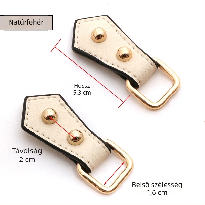 PU bőr táskák kiegészítői: fogantyú cseréje, DIY fogantyú módosítások, oldalsó fogantyúk crossbody-hordozáshoz, heveder csatlakozók, bőrcsatok