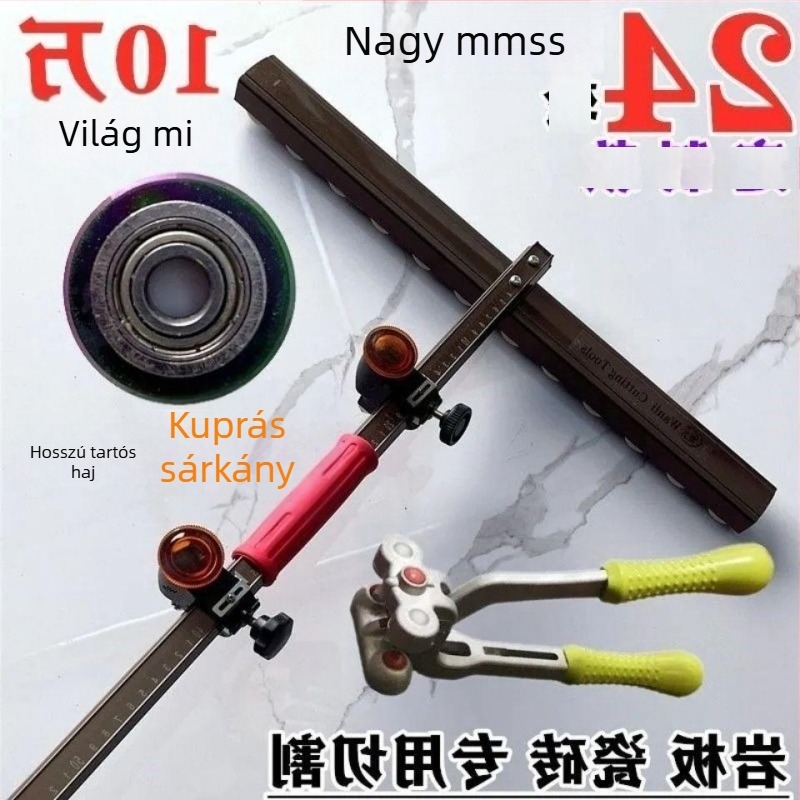 Üvegvágó kés csempekhöz, BALO márkájú Ceramic tile glass push knife modell, 12-es vastagság, alkalmas üveg- és csempefelhasználásra