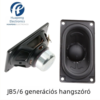 4580 20W középmély basszus hangsugárzó meghajtó JBL Flip 6/5 Gen – téglalap alakú ház, diafragma nem papírból készült, belső mágneses rendszer