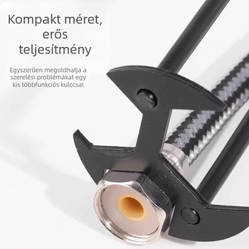 Öt az egyben mosdókagyló-kulcs telepítéshez és javításhoz — acél, spray-festék felületkezelés