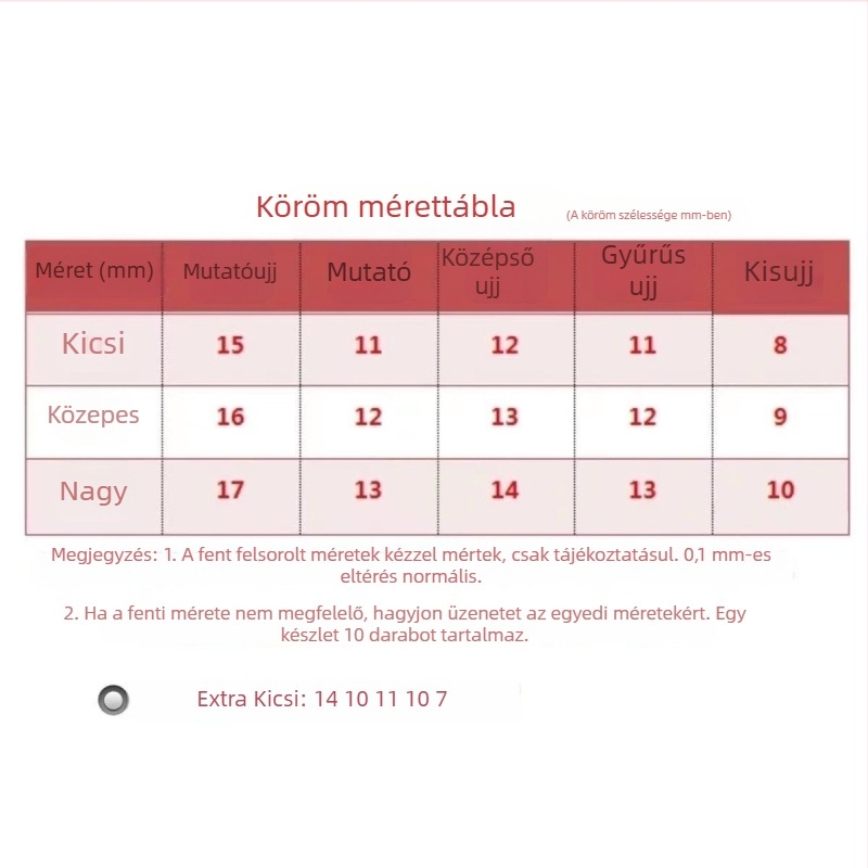 Levehető 3D köves körömdíszítés – kézzel készített, ultra vékony, nyom nélkül, minták: Szerelem, Pillangó, Csillagok
