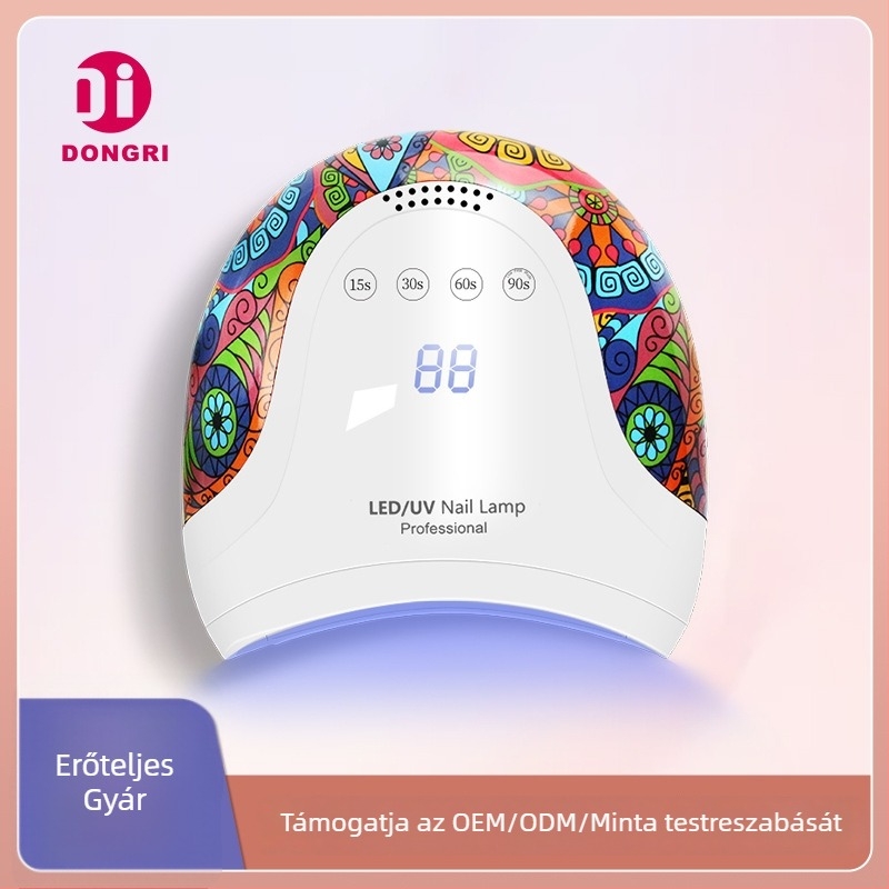 Körömlámpa fototerápiával, gyors száradással, 1051-es modell, indukciós gél-lámpa, Dongguan eredet