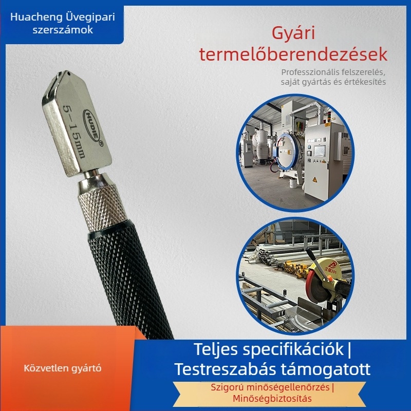 Többfunkciós üvegvágó gyémántvágófejjel üveghez és csempéhez
