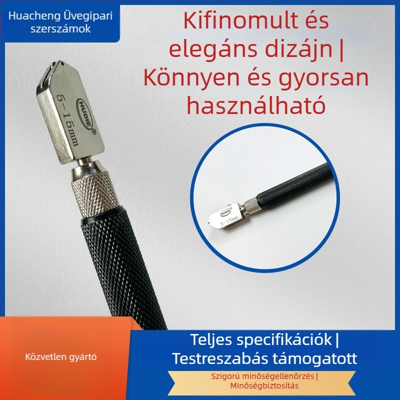 Többfunkciós üvegvágó gyémántvágófejjel üveghez és csempéhez
