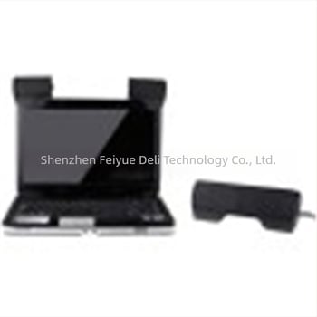 USB számítógépes hangsugárzó laptophoz, klipszes hordozható, 2.1 csatornás virtuális surround hangzással