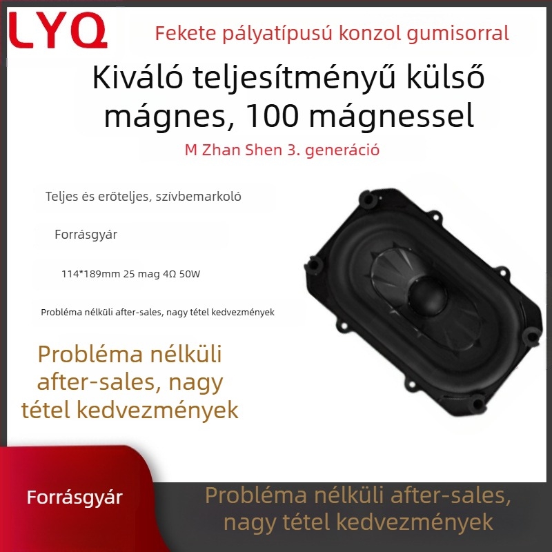 LYQ Bluetooth hangszóró, külső mágneses kivitel, kombinált papírkúp