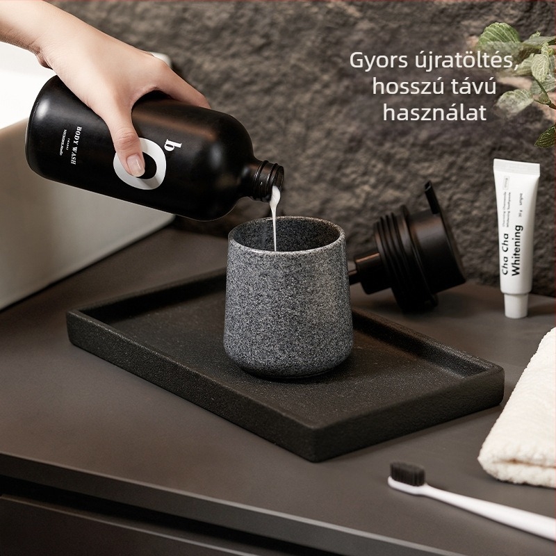 Habos kézfertőtlenítő flakon, ABS anyag, Spring association márka, termék kód 13000
