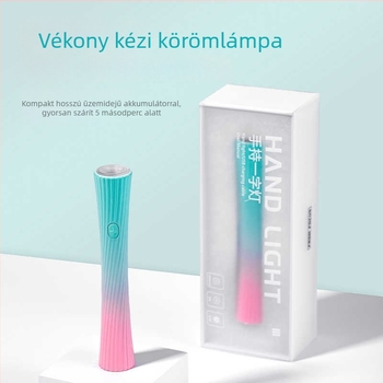 Kézben tartható köröm fototerápiás eszköz Nail Art One-Word Lamp – Guangdong eredetű, hazai márka, nem importált, modell Nail Art One-Word Lamp