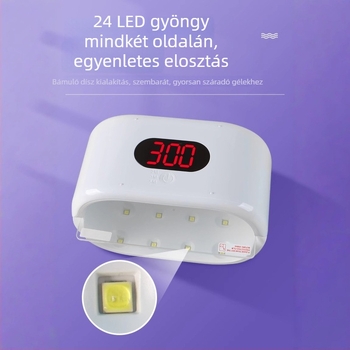 M8 UV-szárító lámpa körömlakkozáshoz és gél alkalmazásokhoz